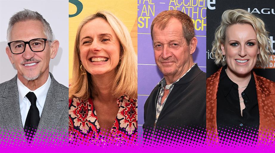 Gary Lineker, Marina Hyde, Alastair Campbell, and Steph McGovern