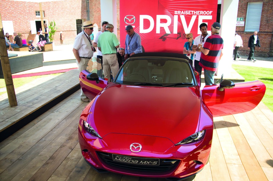 Mazda looks to deliver events that operate in line with its 'defy convention' mentality