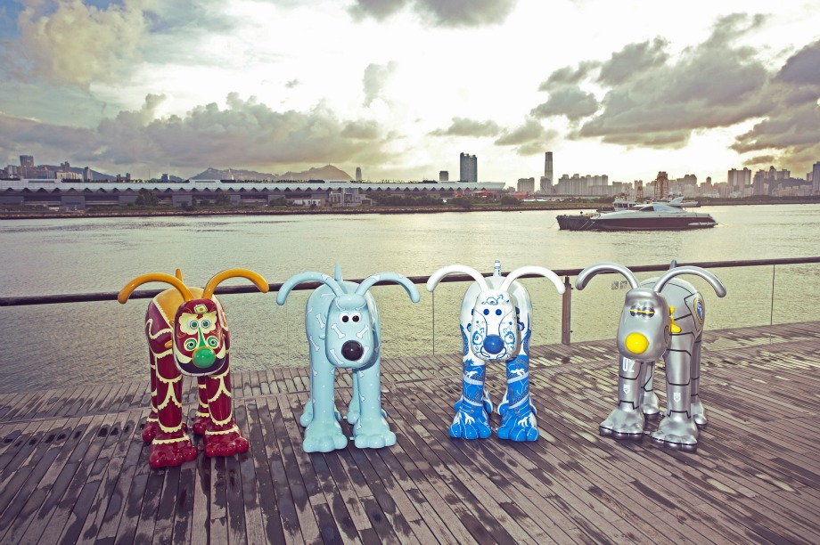 The exhibition will include 16 Gromit sculptures not seen in the UK before 