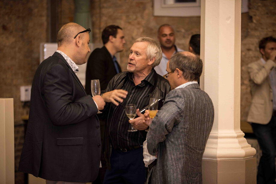 Events professionals networked in the new venue