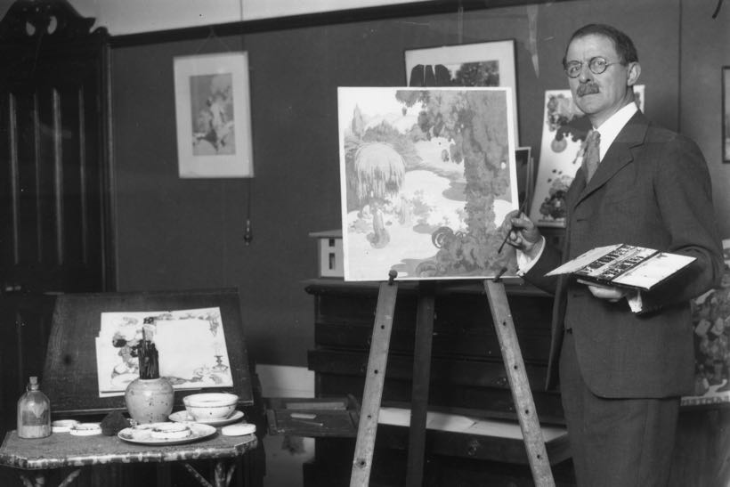 William Heath Robinson: the illustrator in his studio