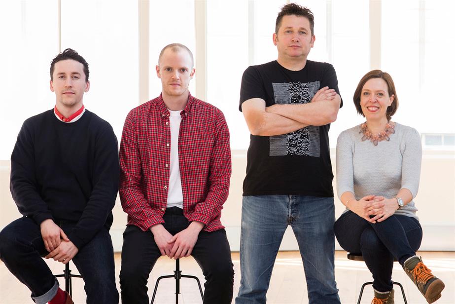 Mcgarrybowen new hires: Russell Hendrie, Paul Bailey, Dave Cornmell and Jane Briers 