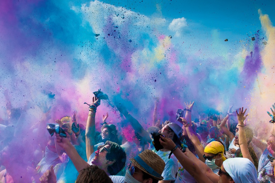 Holi Festival of Colours will visit London from 12-13 September 