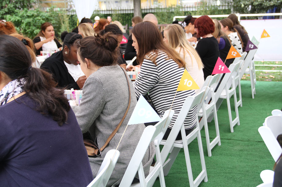 The manithon was held at Soho Square in the West End of London