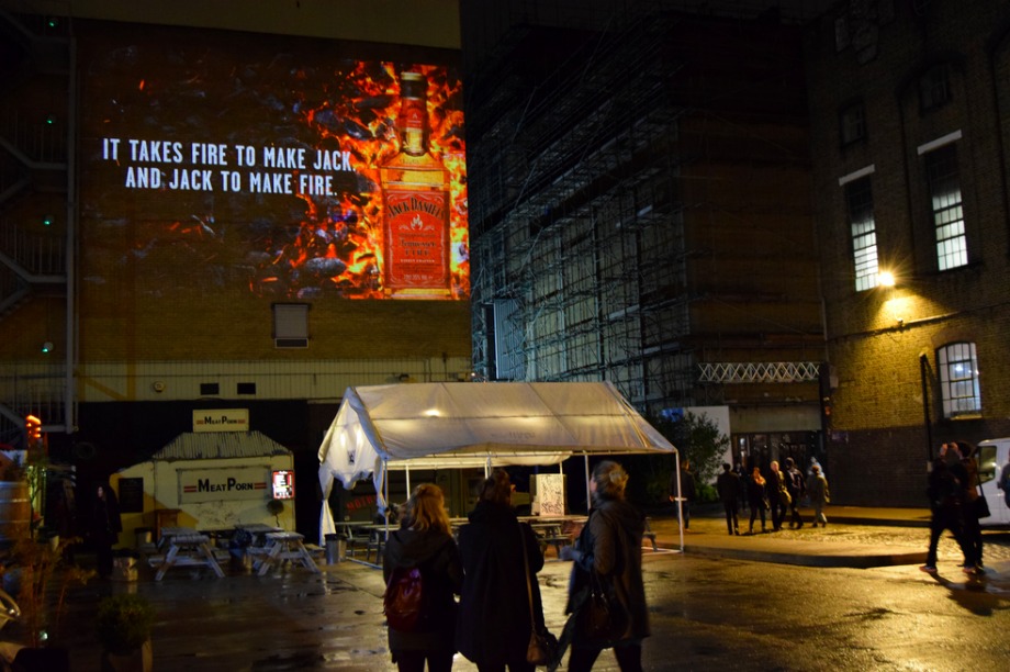 Jack Daniel's enlisted Projection Artworks to deliver the animations 