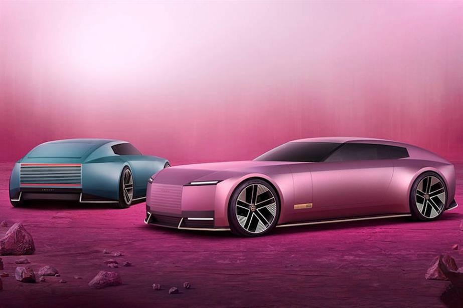 Jaguar's new electric concept car Type 00