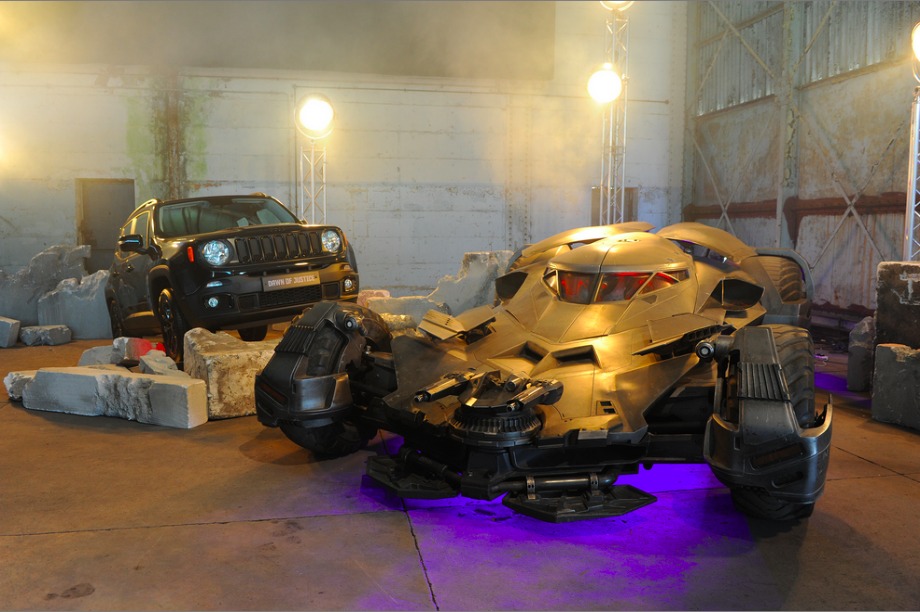 The experience featured an obstacle course, and attendees could view the pictured vehicles first-hand 