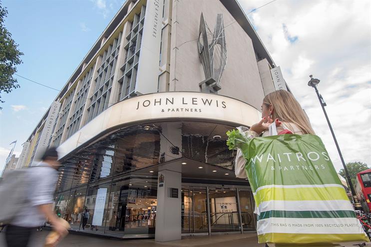 A John Lewis store frontage