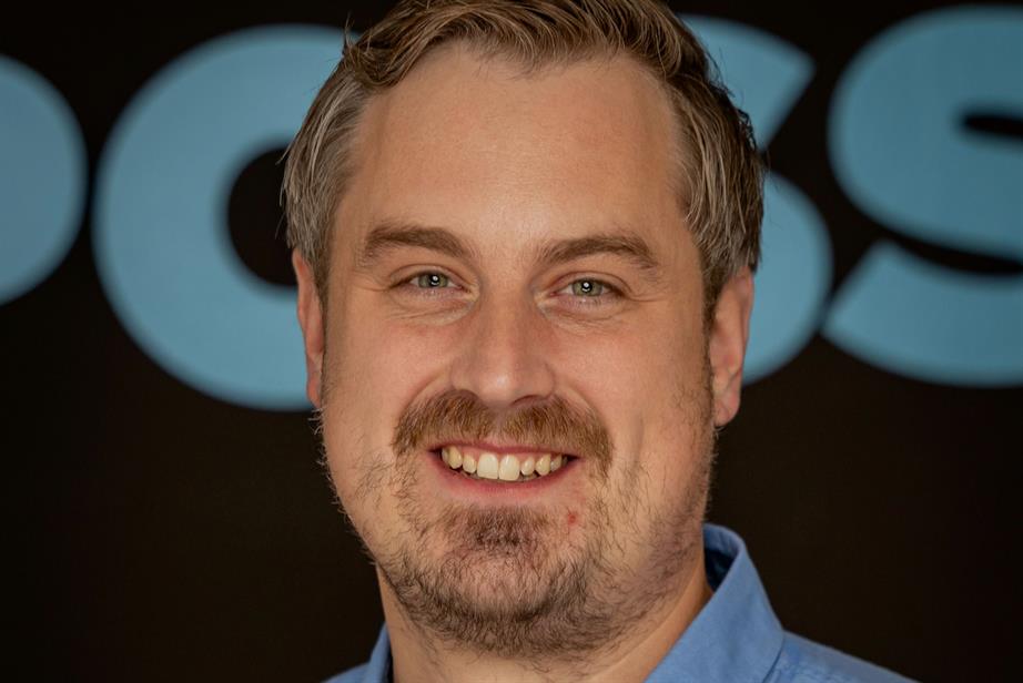 A colour mugshot of Jon Manning, who joins Medialab