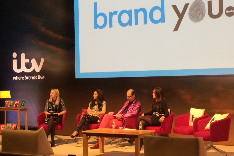 Katie Price: onstage at Advertising Week