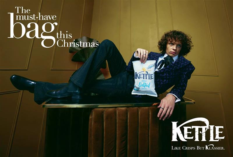 double page spread kettle chips advert