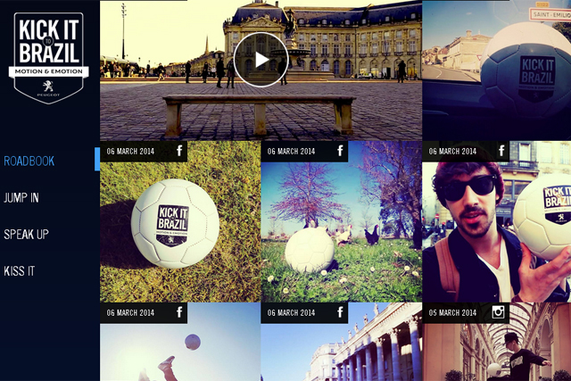 Peugeot: denies World Cup link with #KickItToBrazil campaign