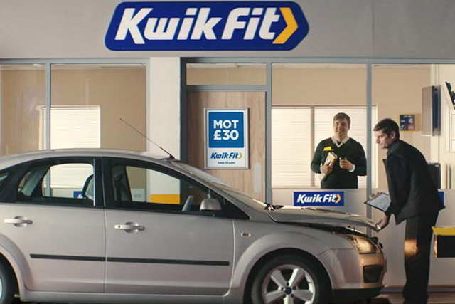 Kwik Fit: 'the love your car deserves' by Adam & Eve/DDB
