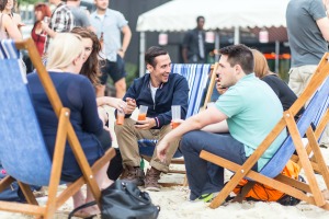 The venue will offer views of Camden Beach