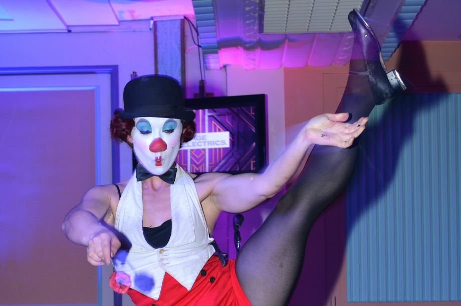 Cirque le Soir performers at the Event Awards 2014