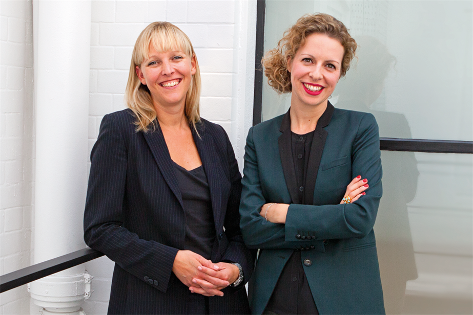 Ince and Tapper: promoted at VCCP
