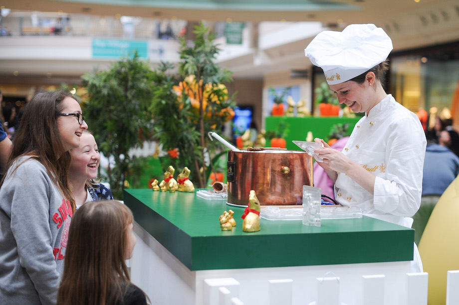 Bluewater will host demonstrations from one of Lindt’s master chocolatiers from 25-26 March