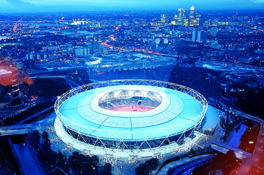 The Olympic Stadium has been undergoing renovations following its use in the London 2012 Olympics