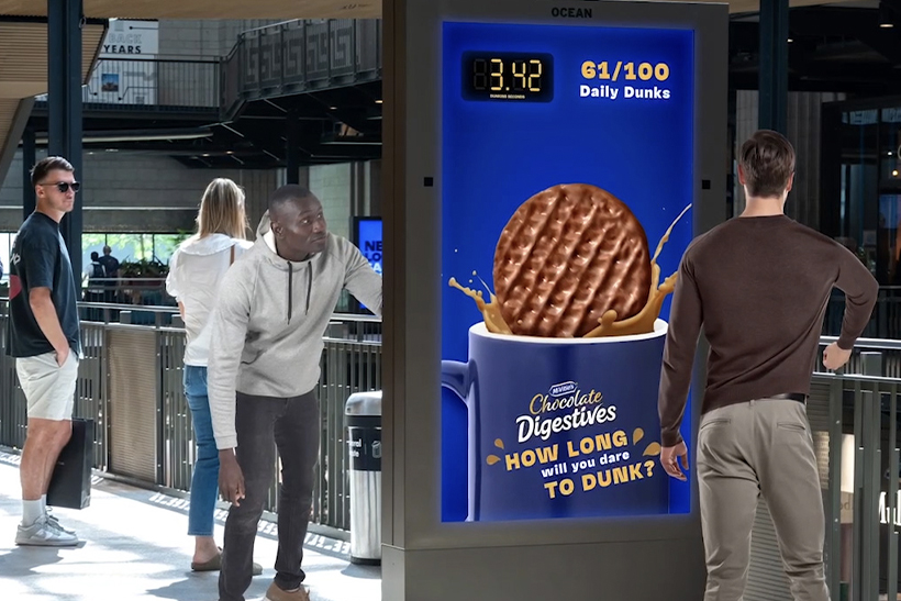 dare to dunk advert 