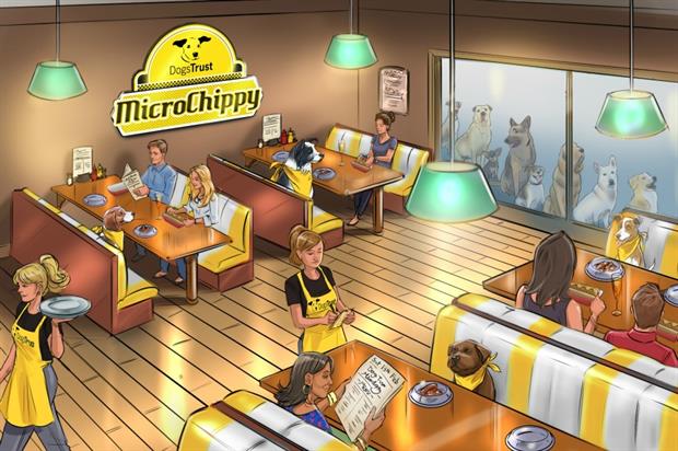 The MicroChippy will serve dog-friendly hot dogs while there will be signature dishes for human guests
