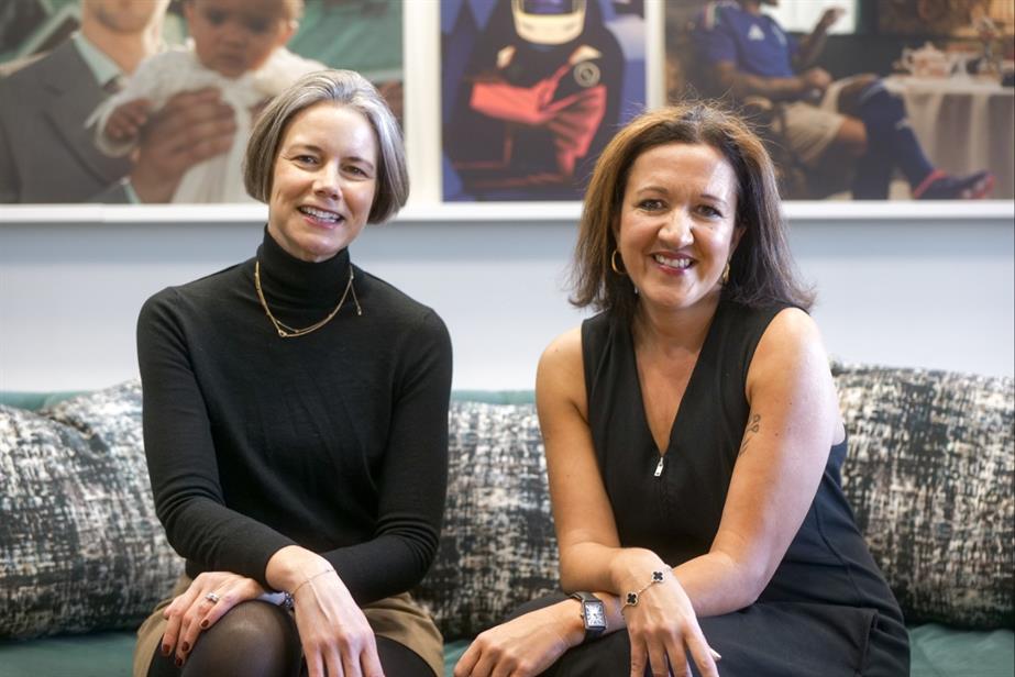 Annie Gallimore and Larissa Vince sat together
