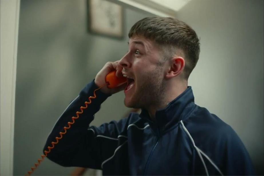 Man shouting on the phone