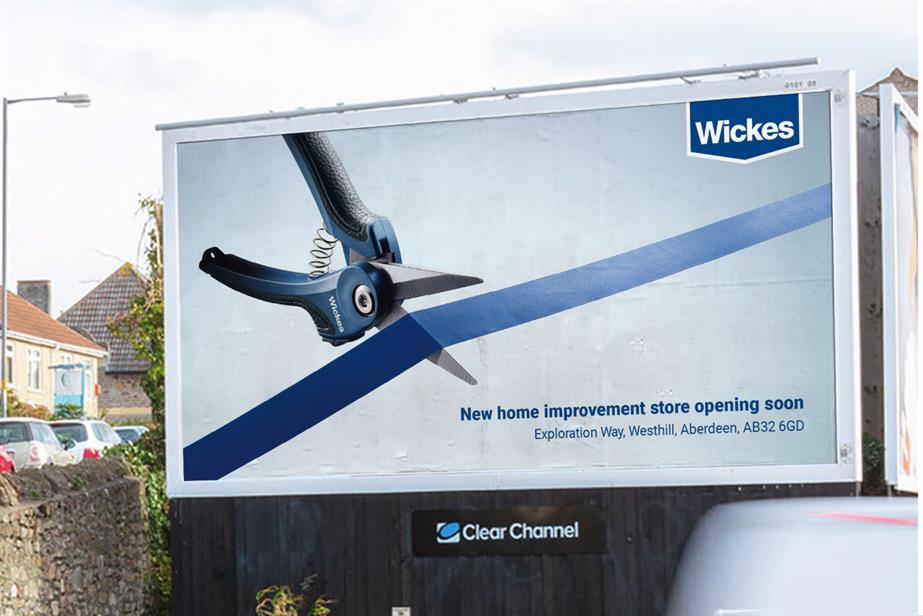 Wickes “Blue ribbon - now open” ad by St Luke's