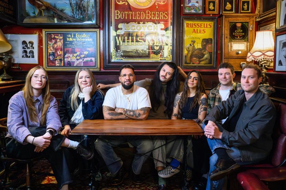 Holly Fallows, Charlotte Watmough, Felipe Serradourada Guimaraes, Ash Hamilton, Sara Sutherland, Till Dittmers and Jack Gravatt