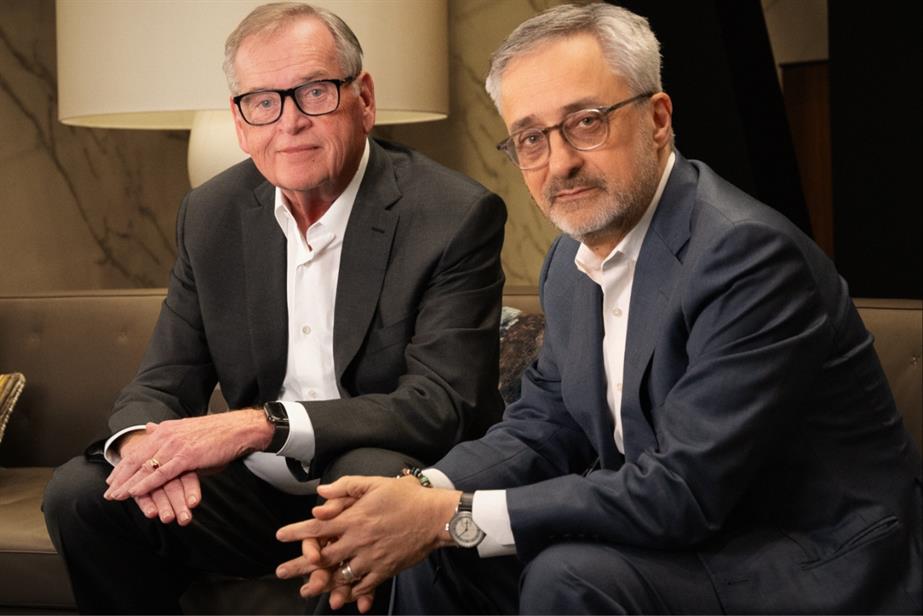 John Wren and Philippe Krakowsky