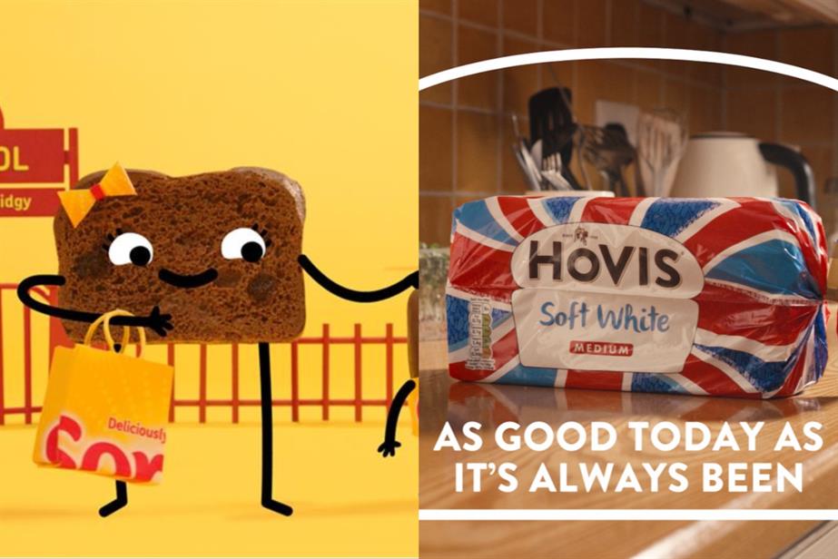 Soreen and Hovis ads