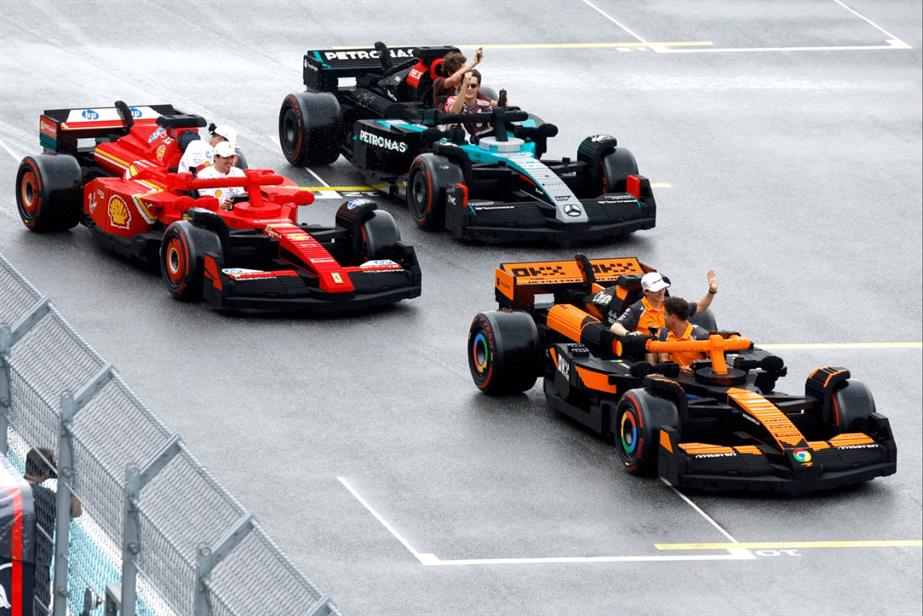 Lego F1 cars