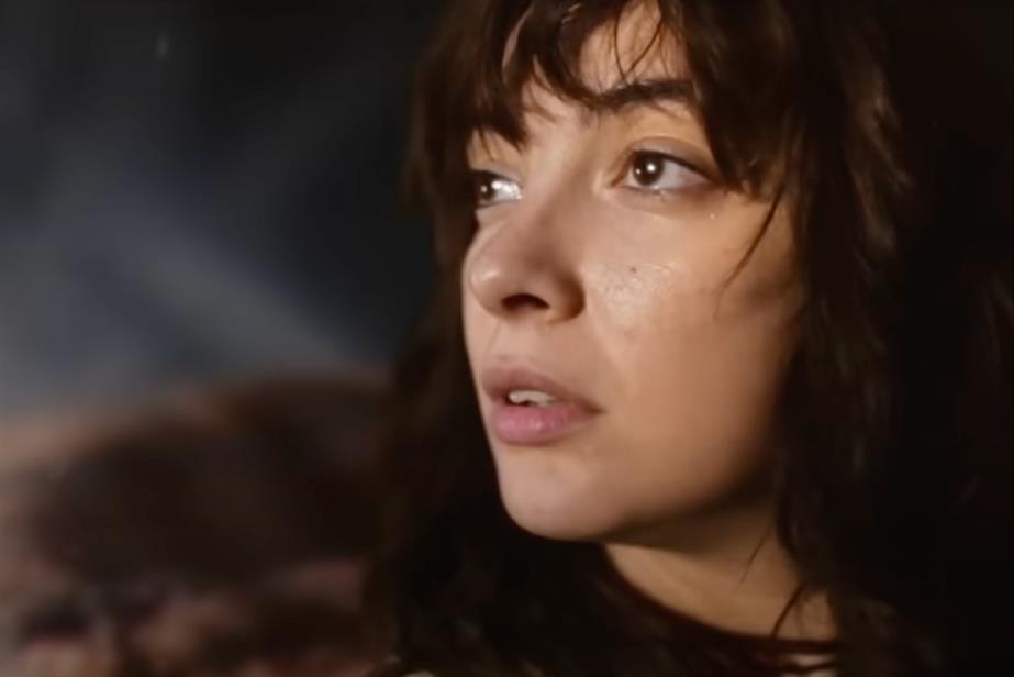 Woman looking into distance