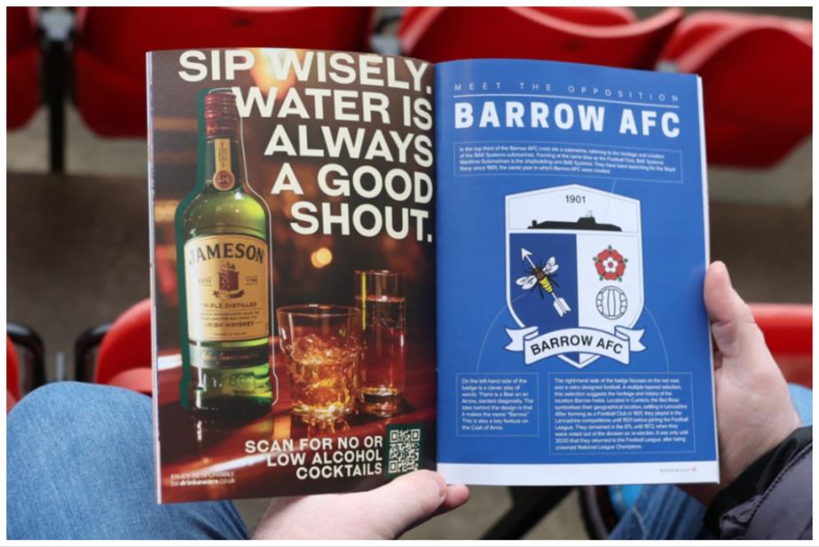 Jameson EFL ad