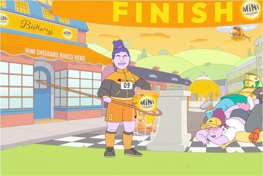 Mini Cheddars ad