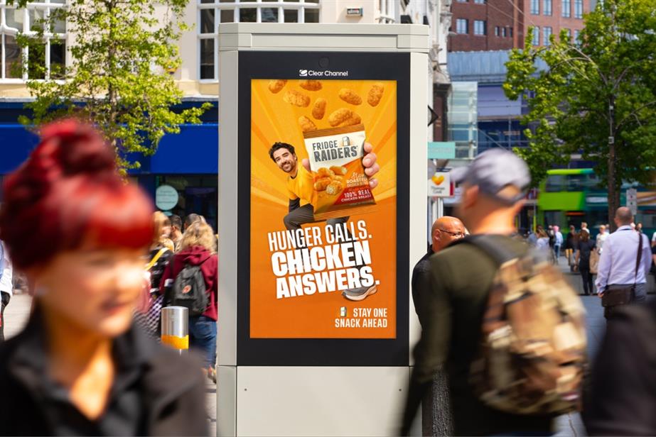 Fridge Raiders out-of-home campaign