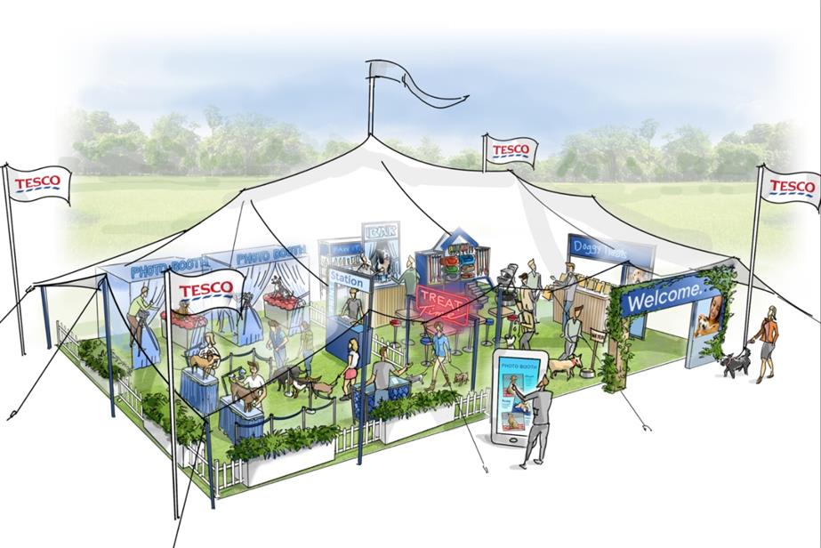 Tesco pop-up