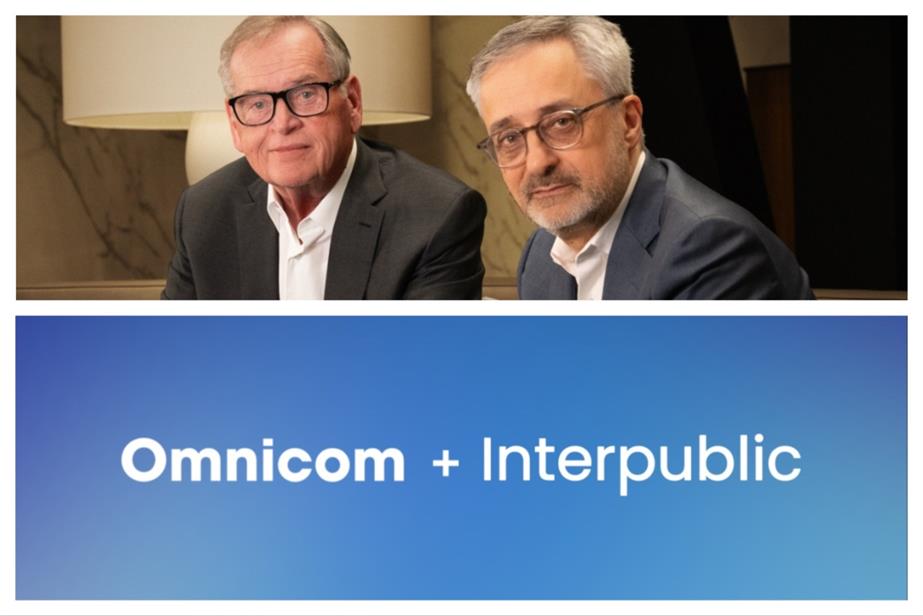 Omnicom's John Wren (left) and IPG's Philippe Krakowsky