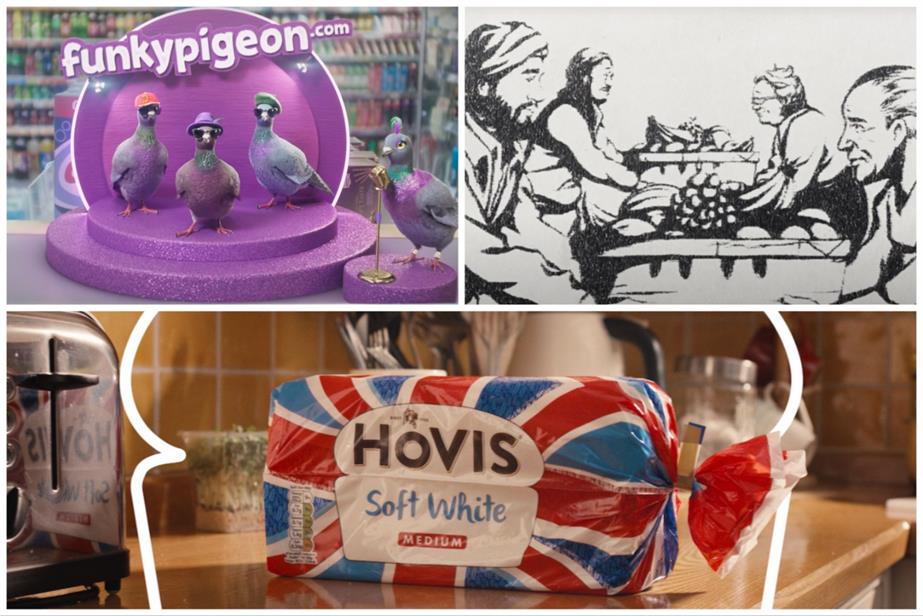 Funky Pigeon, Co-op and Hovis