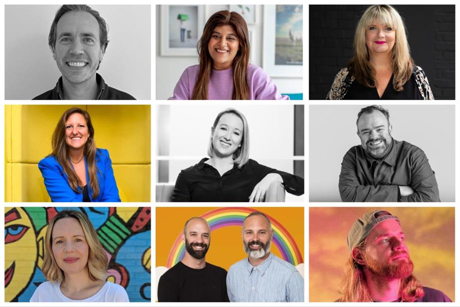 Clockwise from left to right: Algy Sharman, Ashika Chauhan, Nicky Bullard, Richard Brim, Franki Goodwin, Carren O’Keefe, Helen Rhodes, Rob Doubal, Laurence Thomsona and David Wigglesworth