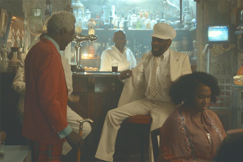 People sitting in a bar