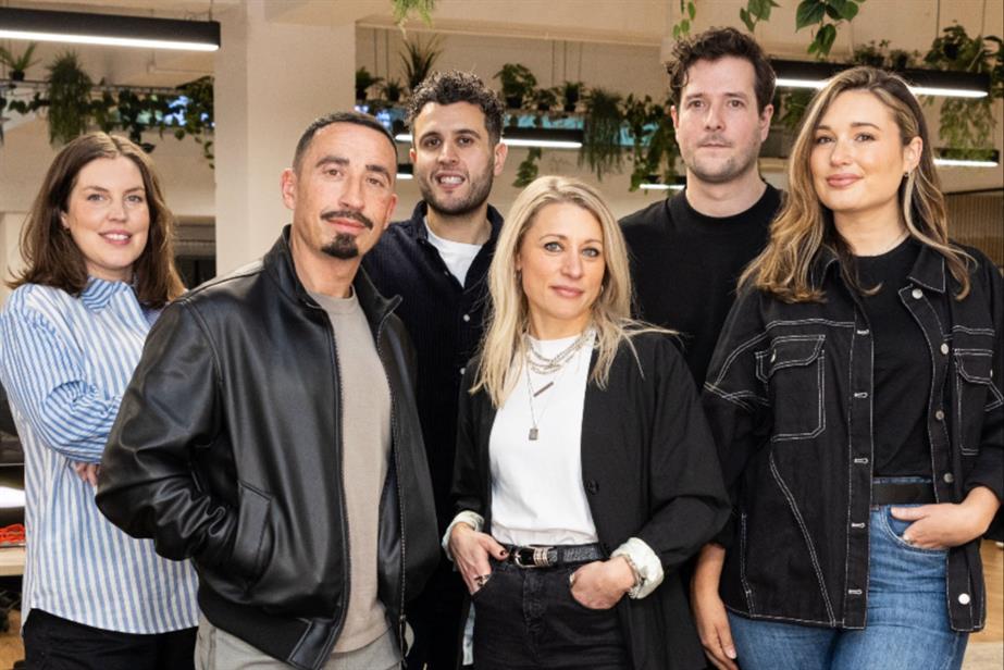 Lucy Allen, Niall McGarry, Alex Kalli, Laura Tannenbaum, Ian Gambier, Lauren Sarginson standing together