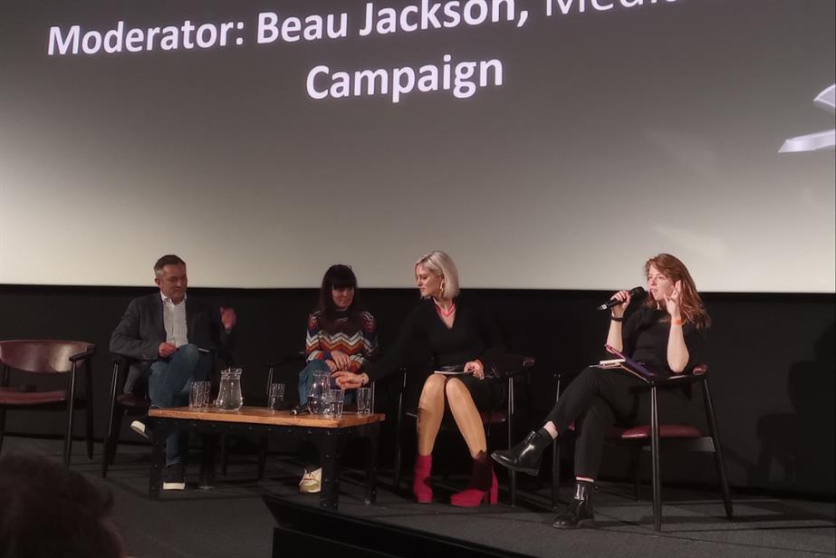 four people on the stage