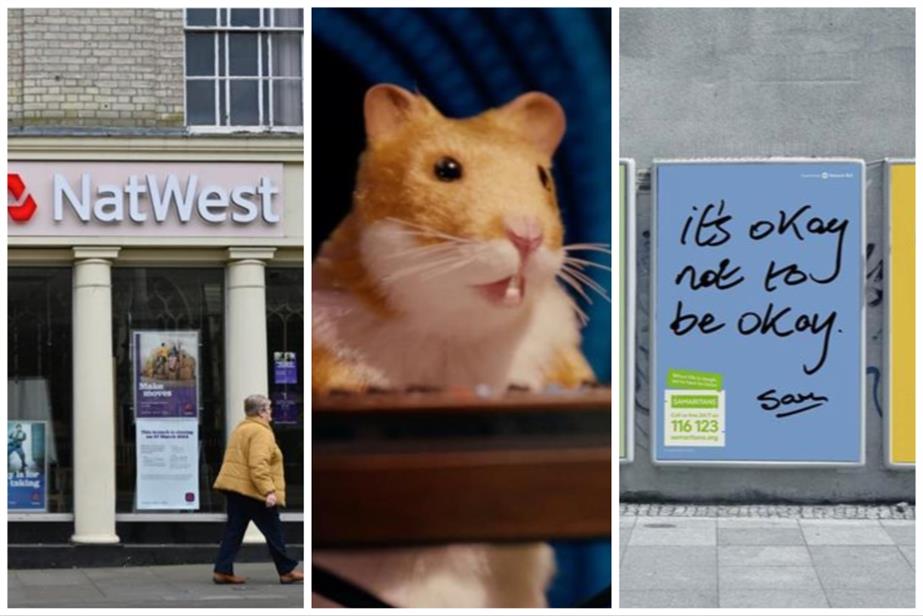 NatWest, Pringles and Samaritans