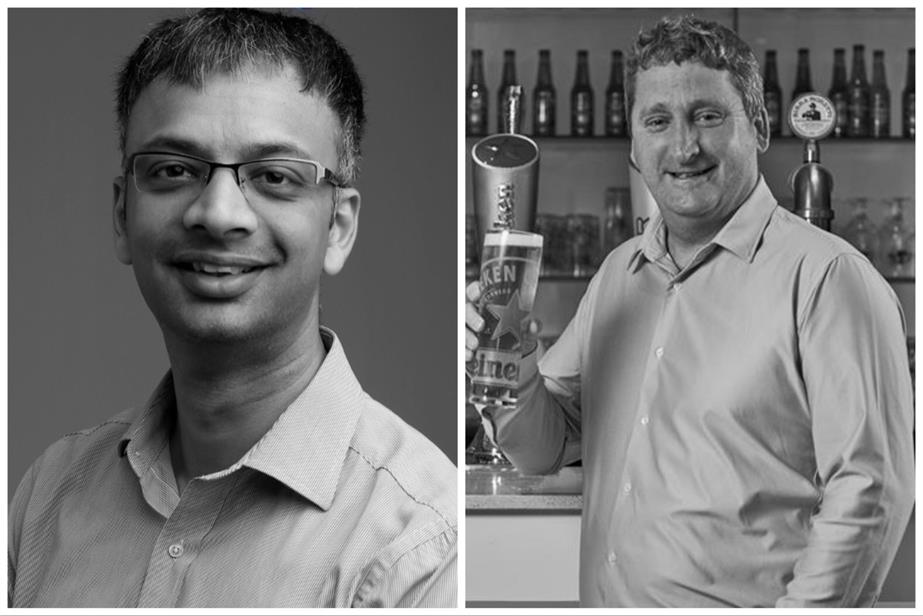 Rajeev Sathyesh (left) replaces Michael Gillane as UK marketing director