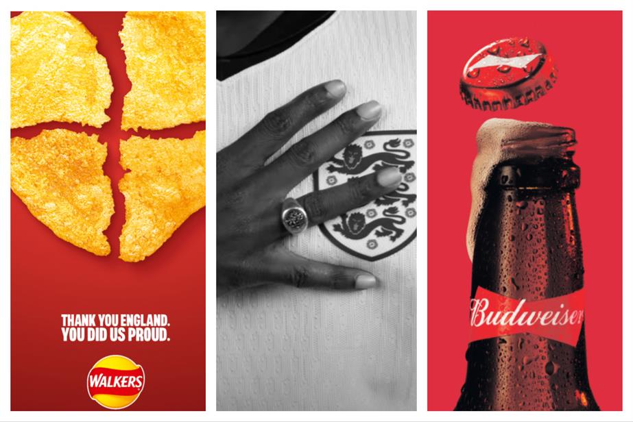 Walkers, EE and Budweiser post-Euros ads
