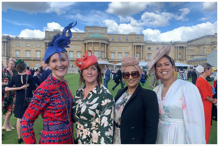 Pictured from left: Karen Stacey, Jo Tomlin, Sajeeda Merali and Davina Barker