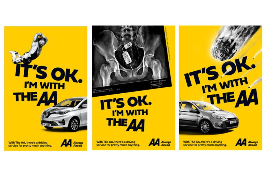 "It's ok. I'm with The AA" campaign by The Gate.
