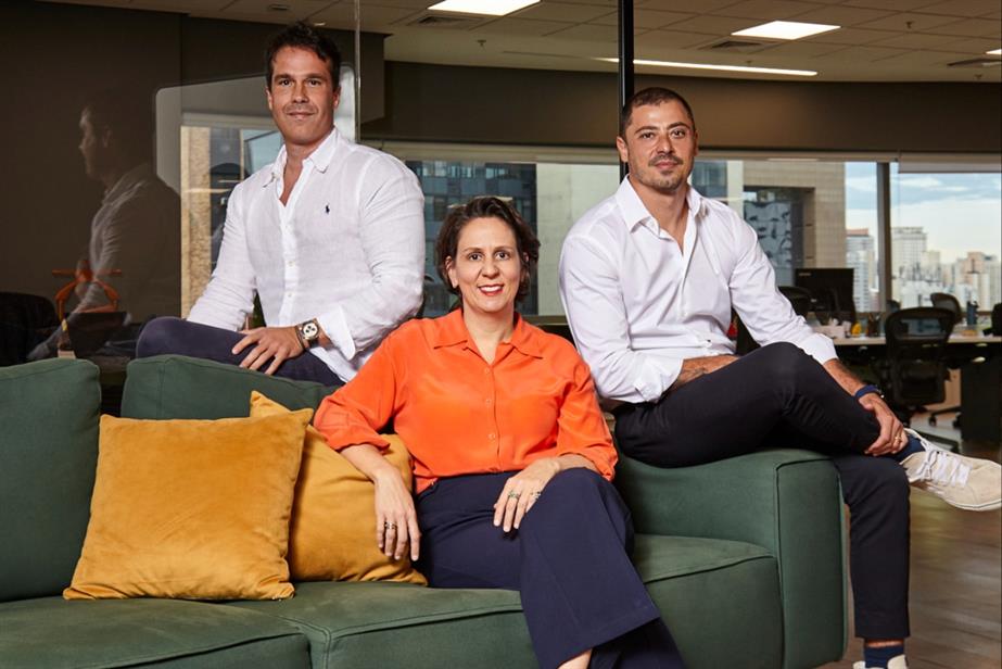 From left: Danilo Basso, Gabriela Onofre, and Celso Ribeiro