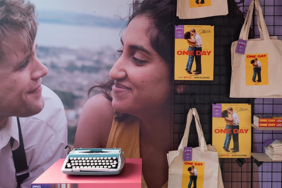 “As seen on Netflix” pop-up