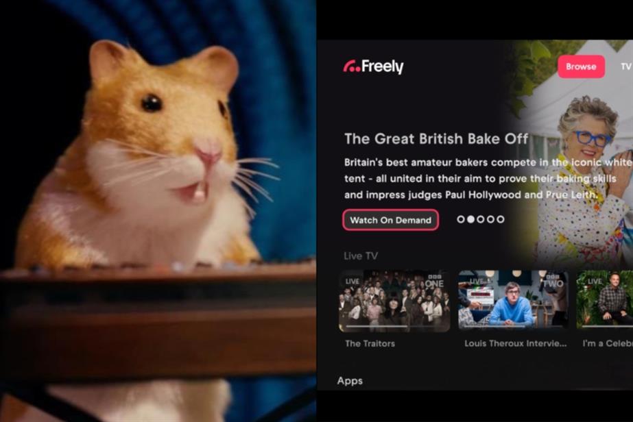 Hamster and Freely homepage